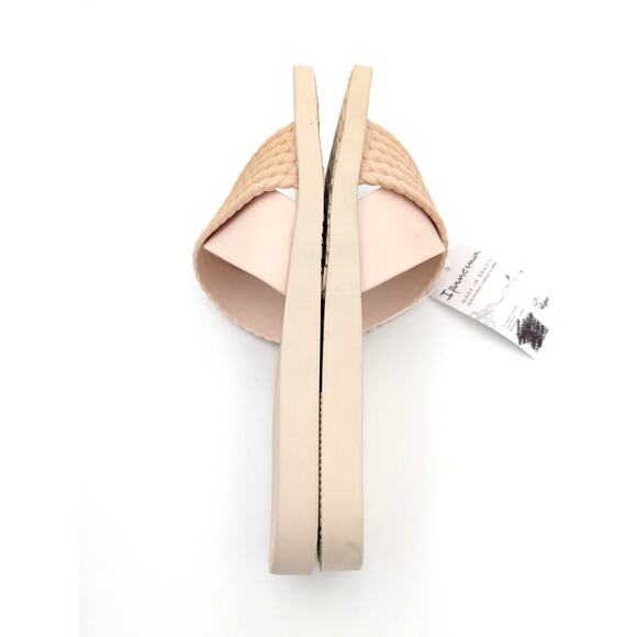 Ipanema Street II Crisscross Strap Slide Sandal Women's Beige Size US9 EU40 - Picture 6 of 11